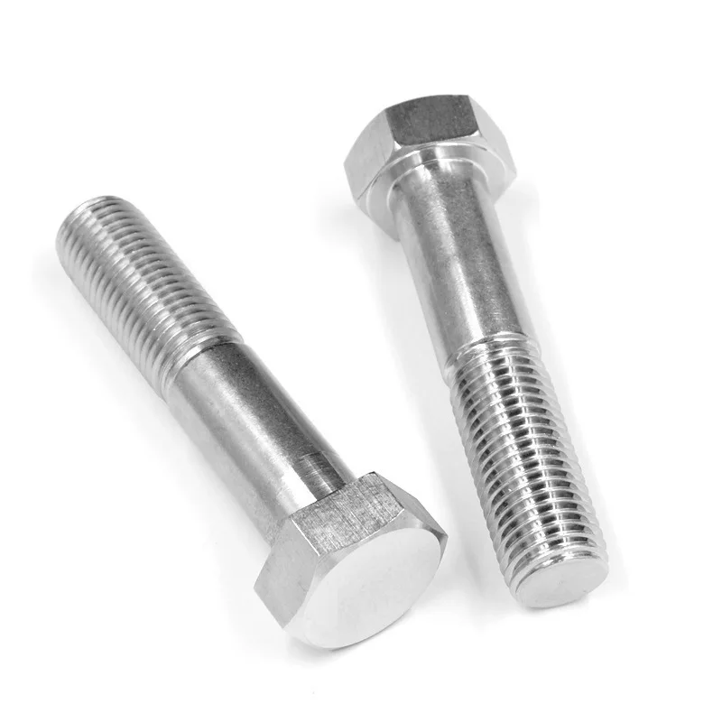 Stock factory price A2 A4 hex m8 18mm titanium bolt assortment stainless steel bolts and nuts