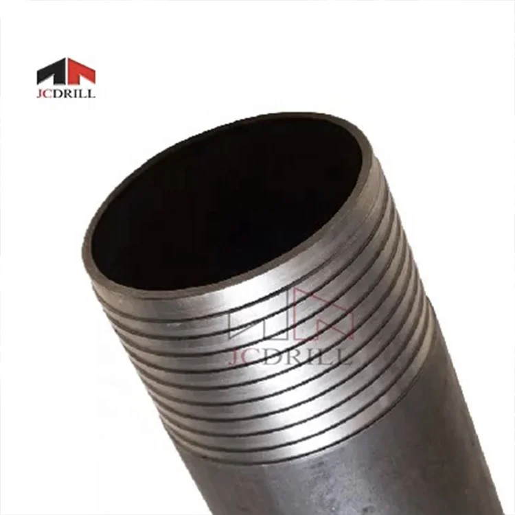 steel 3 m 102 mm drill rod  pipe diamond core drilling machine 2 3 8 inch oil drilling pipes