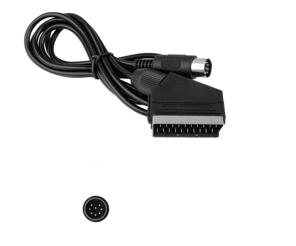 RGB AV TV провод C-Pin Scart кабель для Sega Mega Drive 1 Master