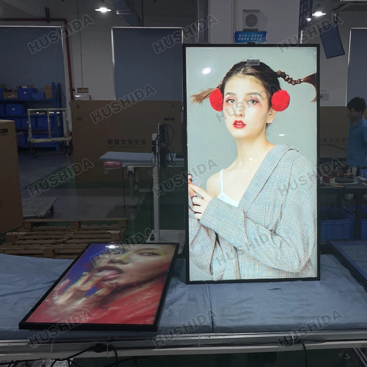 Custom-Made Metal Portable Display 2500 Nits Sunlight Readable Lcd Monitor For Window Advertising Display
