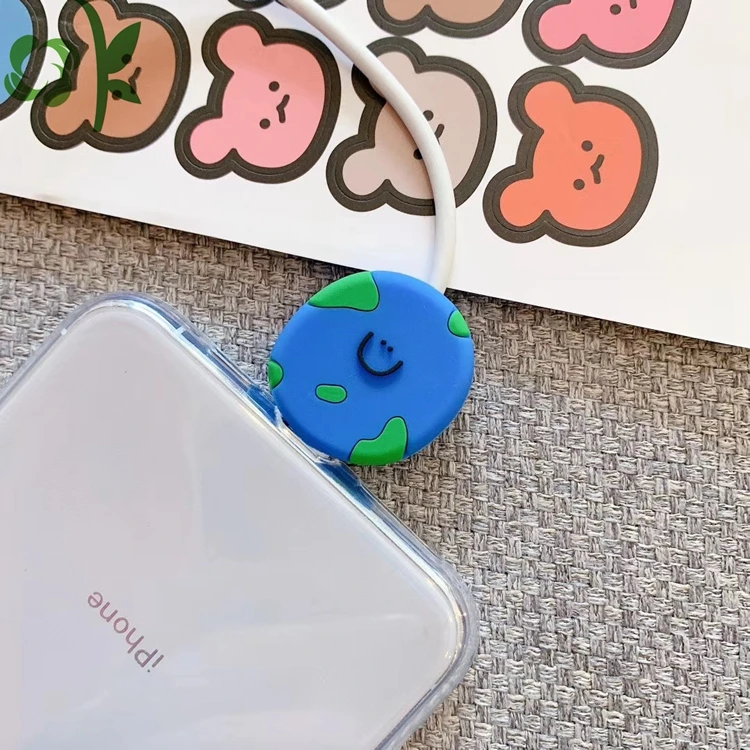 OKSILICONE Silicone protection cover phone charger protector 18W 20W charger pvc cable protector