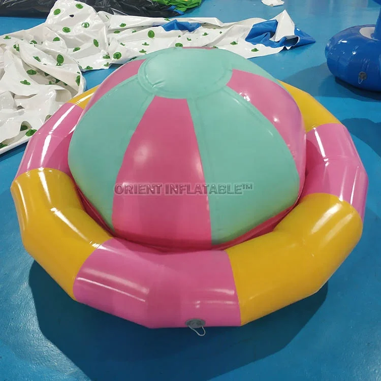 Orient Inflatables  small 4 persons inflatable water Saturn rocker for lake n pool