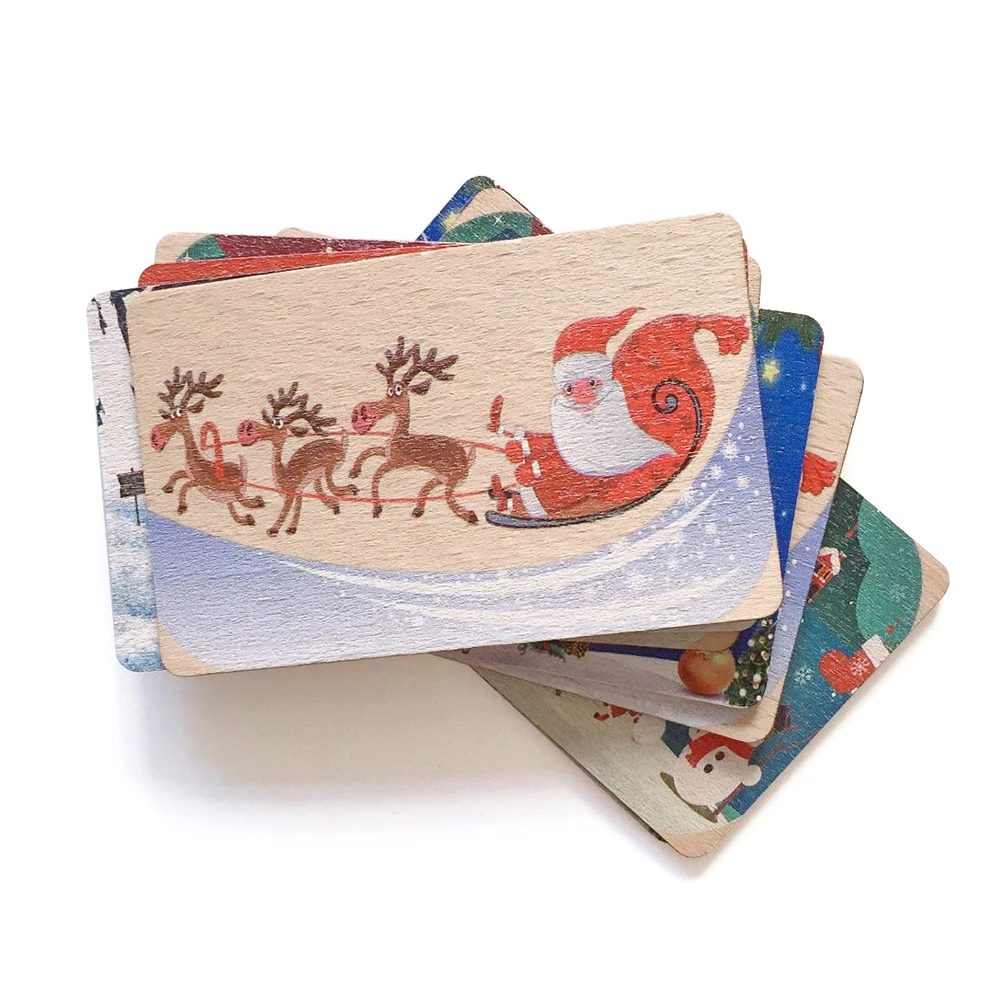 Bamboo Wooden Cards RFID Hotel Key Card party invitation Thank you card