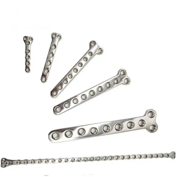 Orthopedic Implants Veterinary Animal Pets 2.4mm T Type Plate (2 Holes in Head)