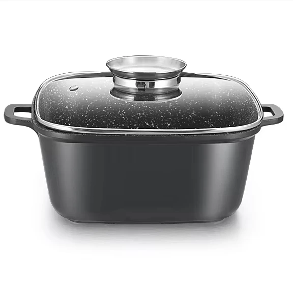 yongkang supplies kitchen supplies supply golden supplier aluminium casserole non stick square casserole