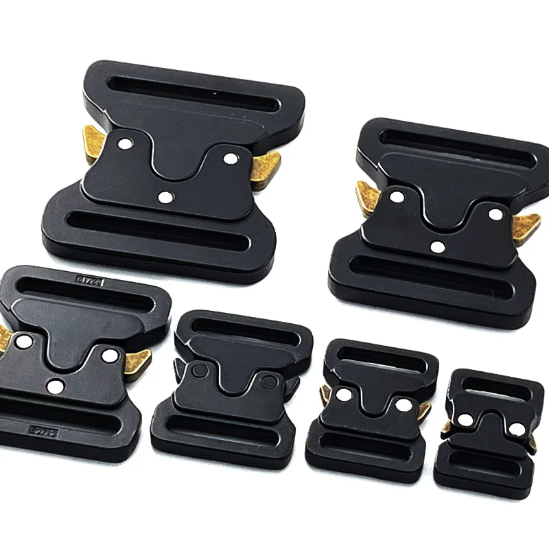 Тяжелый ручной работы, матовый черный, на заказ, небольшой быстросъемный боковой металлический 20 мм тактический ремень с пряжкой