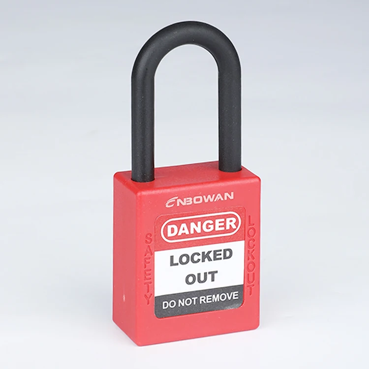 China Manufacturer M-N38KD Durable Light weight Abs Lockout Padlock Security Padlock