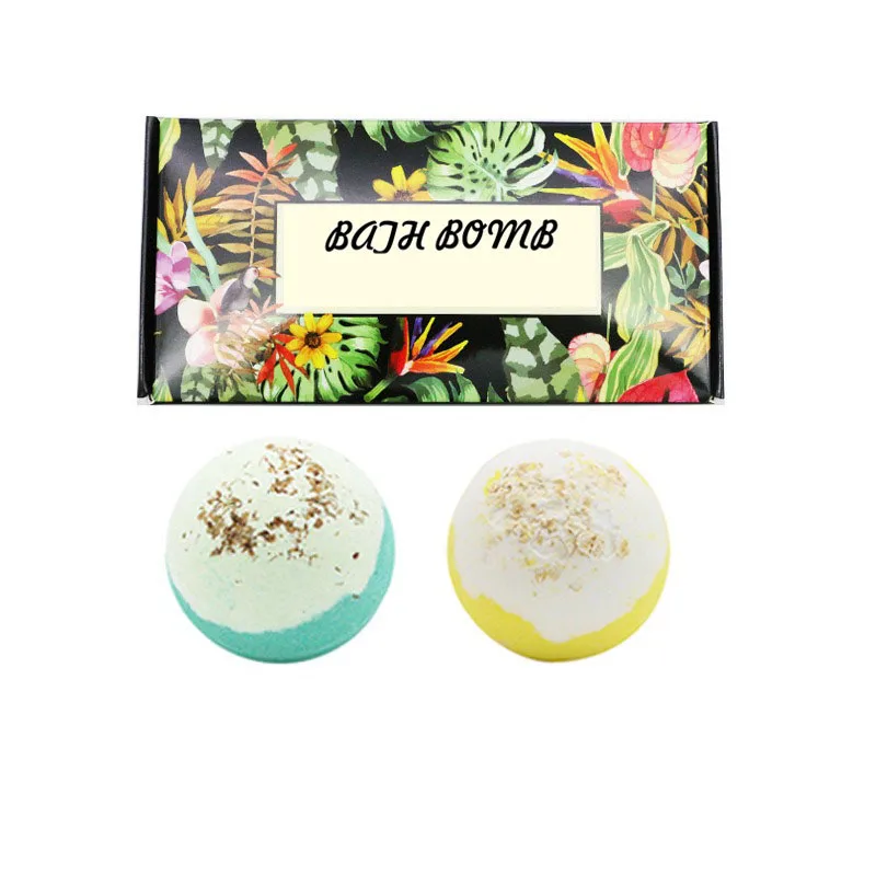 Bath Bombs Gift Set Handmade Colorant Press Bubble Spa Bath 4 Flavors Natural Vegan Organic Fizzy Bathbombs for Women Kids&Girls