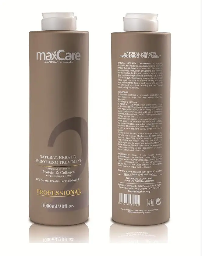 Maxcare бразильские кератиновые средства по уходу за человеческими волосами для выпрямления и сглаживания человеческих волос