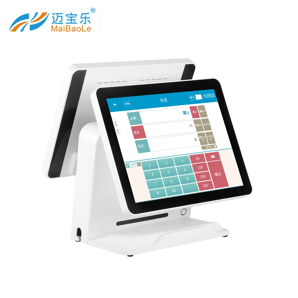 Машина De Caisse Enregistreuse Комплексная тактильная система Pour Magasin Market Professionnel Android Restaurant Bar All In One POS Systems
