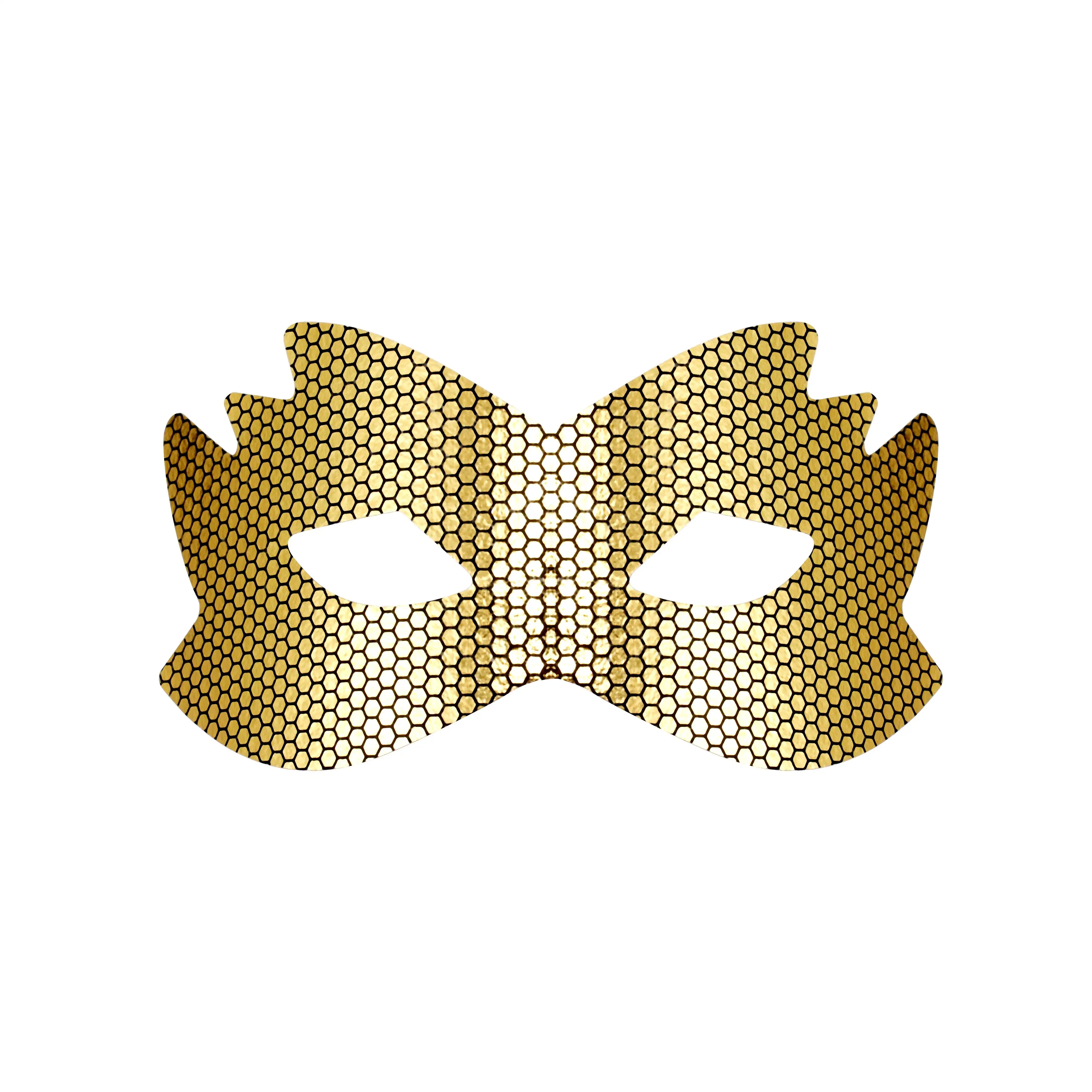 Private Label Eye Mask Circle Crystal Hydrogel 24K Gold Collagen Korean Under Eye Patch Sheet mask nonwoven material