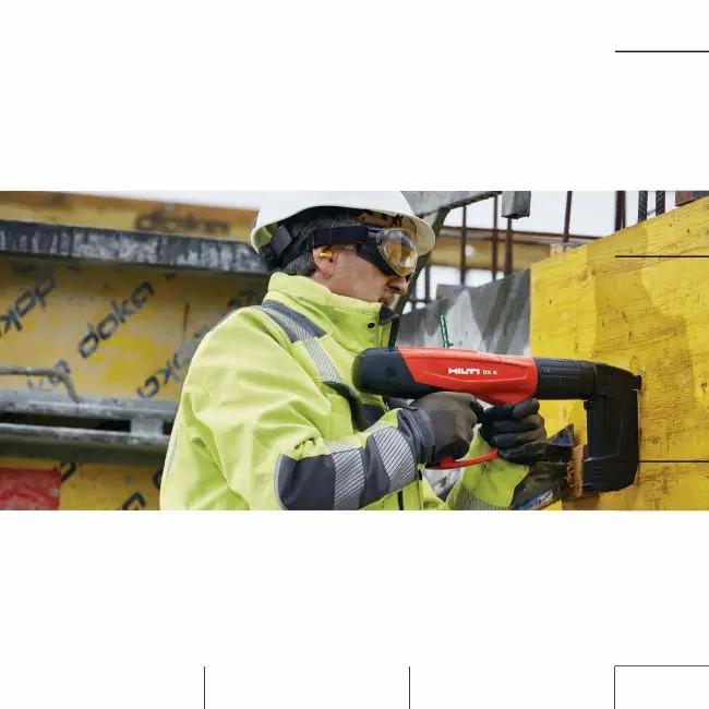 HILTI DX 5 POWDER-ACTUATED TOOL