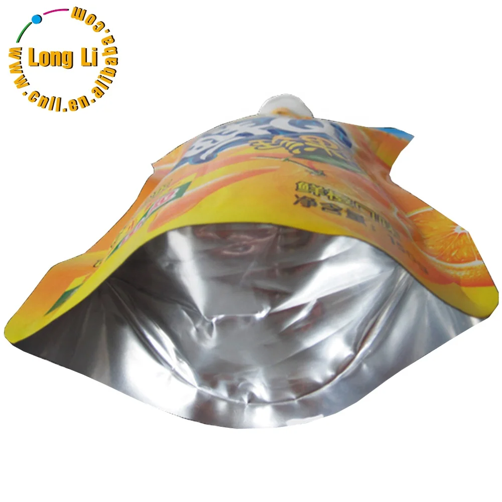 Laminated Foil Juice Drink Doypack Pouch Stand up Pouch Security PVA Hot Sale Printed Plastic with Spout Packaging for Children