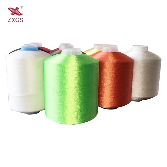 Небольшие скрученные Швейные Оверлоки из 100% полиэстера, переработанные цвета Oem, оптом