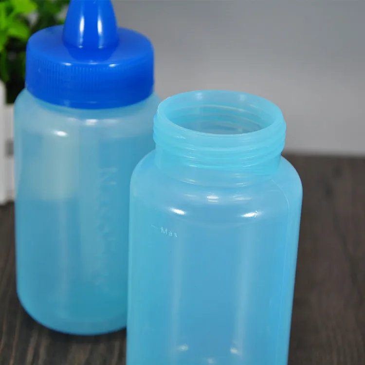 China manufacture Superior Stable 200Ml LDPE blue round plastic Sprays Mist Nasal Spray Bottle Good price