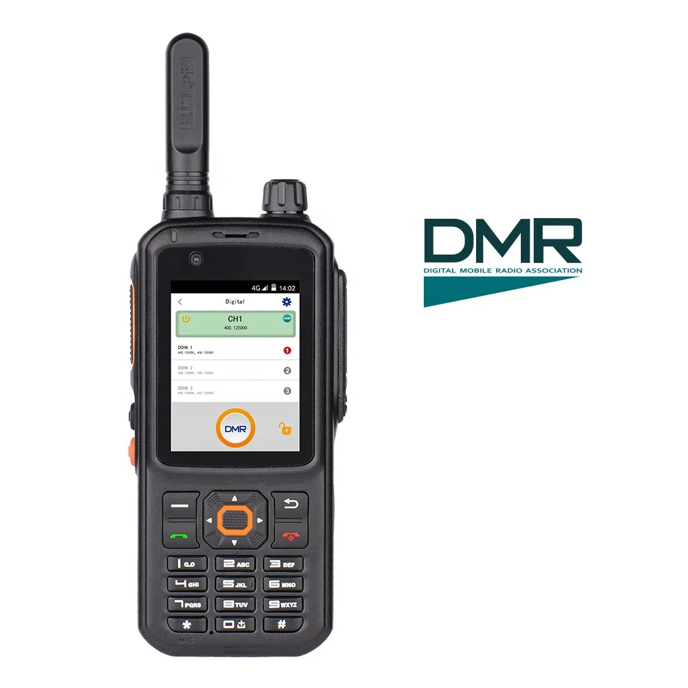 Inrico T368 4G LTE сетевое радио Беспроводная портативная рация real-ptt