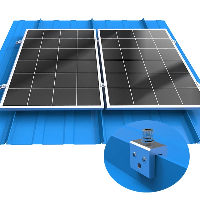 Roof Solar Panel Mounting Brackets for pv power cell solar energy system