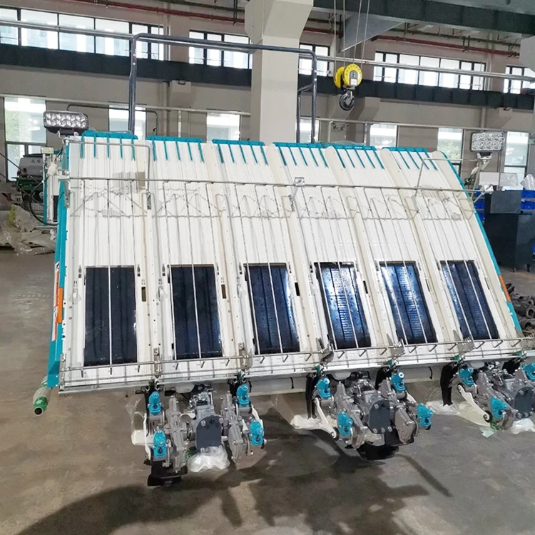 Vegetable Paddy Rice Transplanter riding paddy rice planting machine