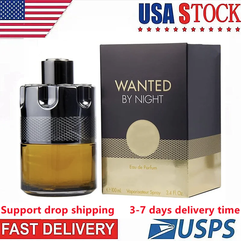 Hot brand Men perfume Wanted by Night 100ml Long lasting fragrance Body Spray Cologne for Men