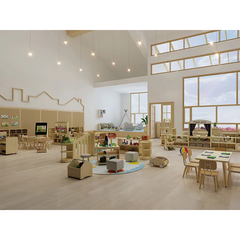 Универсальное решение, современный комплект мебели для детского сада, классной комнаты для детей и детей