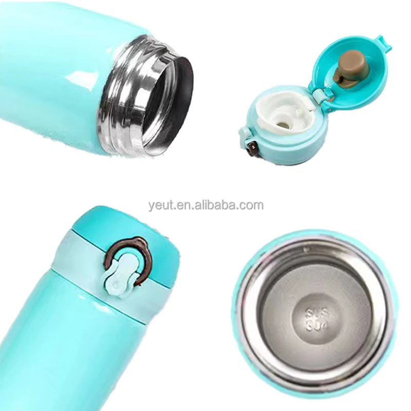 Thermo Flask Bulk 2022 Flip Top Stainless Steel Thermal Insulation Water Bottle For Kids School