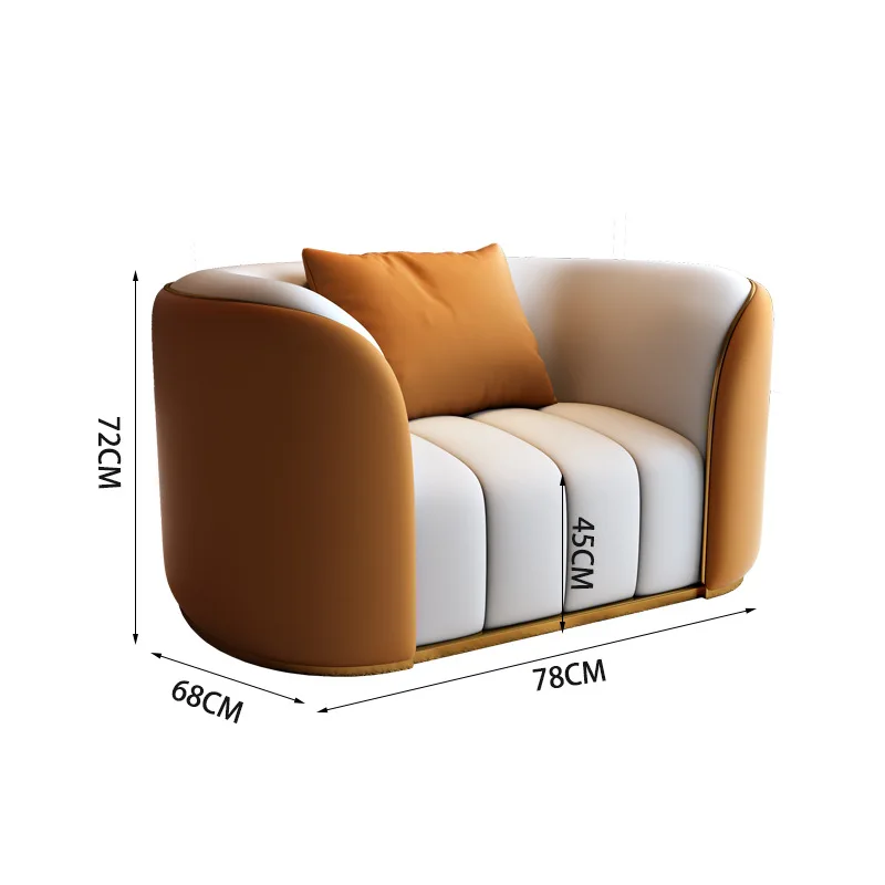 Modern Luxury New Design Sofa Sets Furniture Leather Sofa Home Furniture Modular Sofa 1-4 Seats For Home Hotel Reception