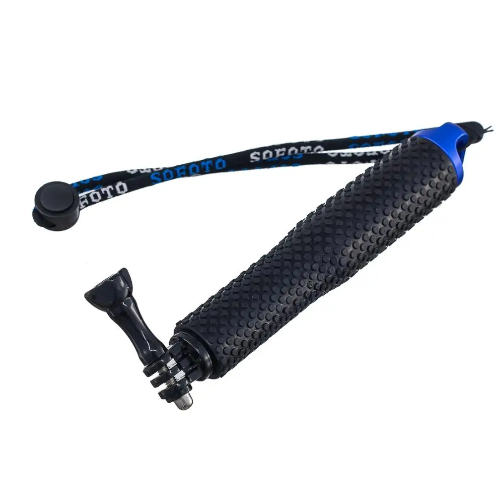 Водонепроницаемый алюминиевый 19 дюймов селфи-палка-монопод для спортивной экшн-камеры Go Pro 7 6 5 4 3 2 1 Экшн-камера