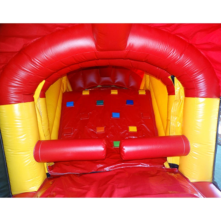 Professional Factory Direct Sale High Quality Custom Red Iguana Inflatable Obstacle Course
