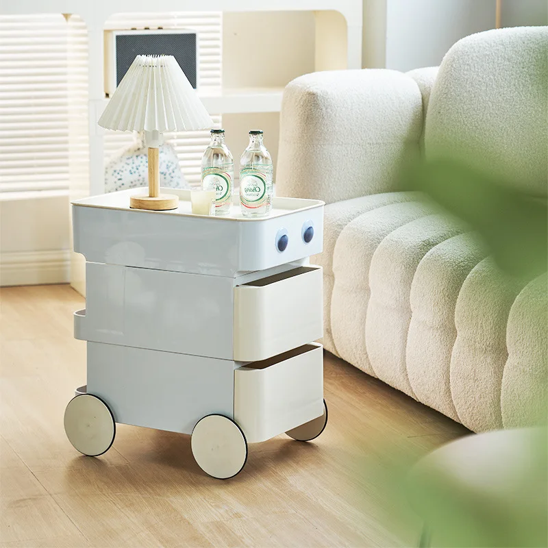 Heavy-duty Multi-tier Plastic Storage Box Drawer Cart With Multiple Colors Clear Drawers