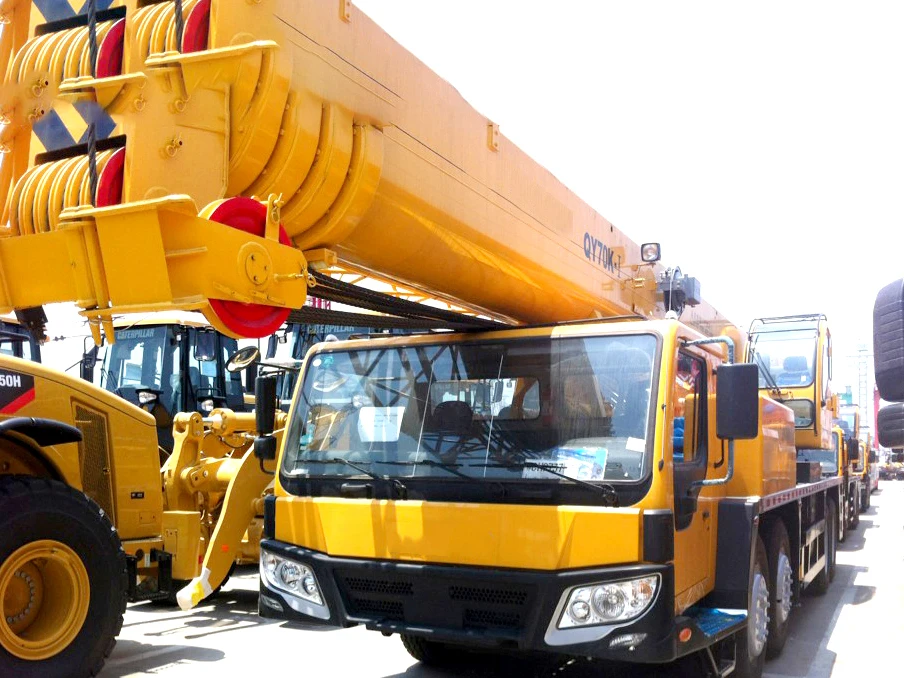 Truck Crane QY70K5D 70 TON   64.5 M  Mobile Crane Loong Boom Hot-selling Latest Model For Sale