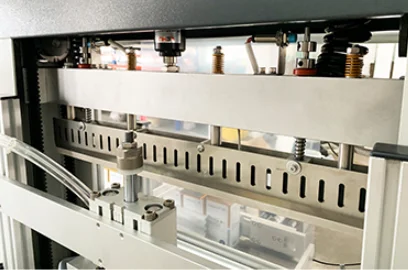 RX-750 Full Automatic Sleeve Sealer Heat Shrinkable cable cores Wrapping Machine PF film shrink tunnel