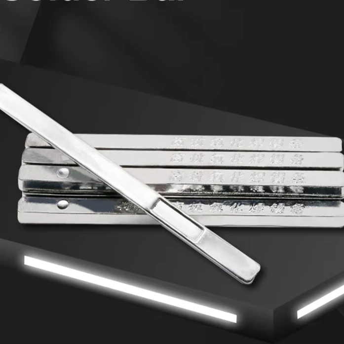 Wholesale Factory Price SnCu0.7 Tin Soldering Bar Antioxidant Low Melting Point Solder Stick Lead Free Pure Welding Rod 500g 1kg