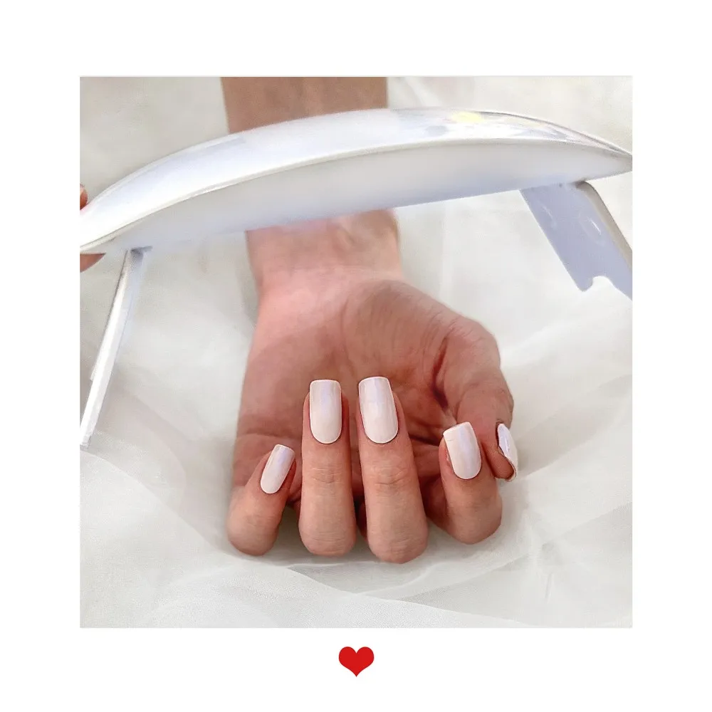 KIKI LEE Korean Style New Gel Nail Sticker With Uv Lamp Gel Nail Wraps Gel Nail Stickers Semi Cured