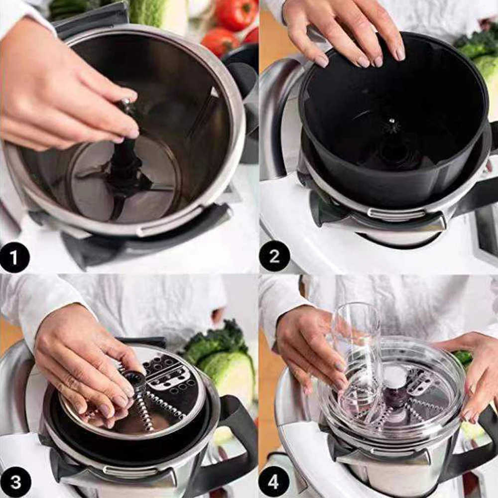 MultifunctionThermomix Accessories Vegetables and Cheese Slicer Cutter for Bimby TM6 TM5 Food Processor