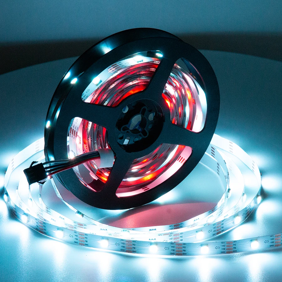 5050 RGBIC Smart LED Strip Light 30 LEDs 5V 12V Indoor Outdoor Waterproof for Decoration