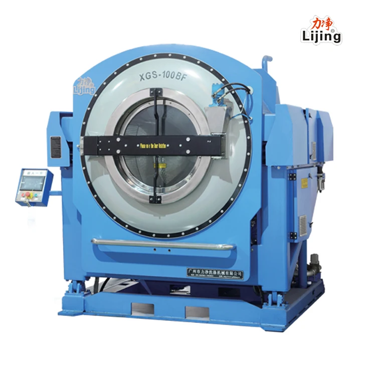 Garment factory 100kg Super Series Variable Frequency Commercial Tilt Washer Extractor Hotel Washer Extractors