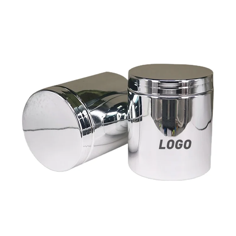 Plastic Protein Container Storage Pet food Round Jar wide mouth plastic jars