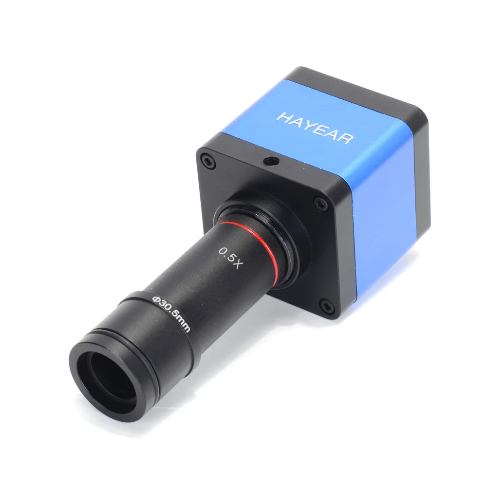 16MP HDMI-совместимый 1080P HD USB цифровой промышленный видеомикроскоп для осмотра набор камер 0.5X C