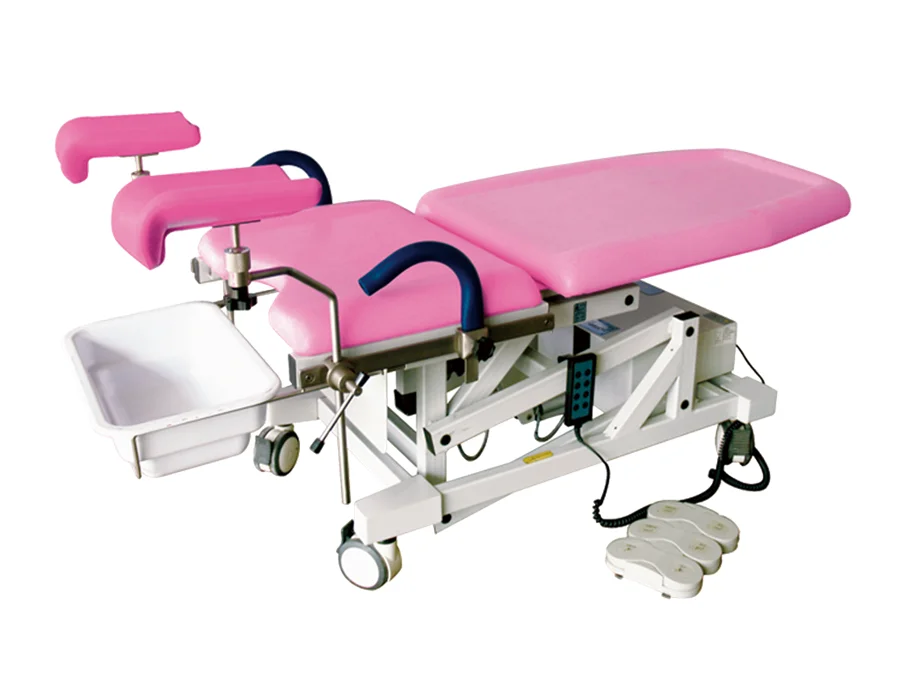 Electric Obstetric Chair Exam Bed Gynecology Examination Table