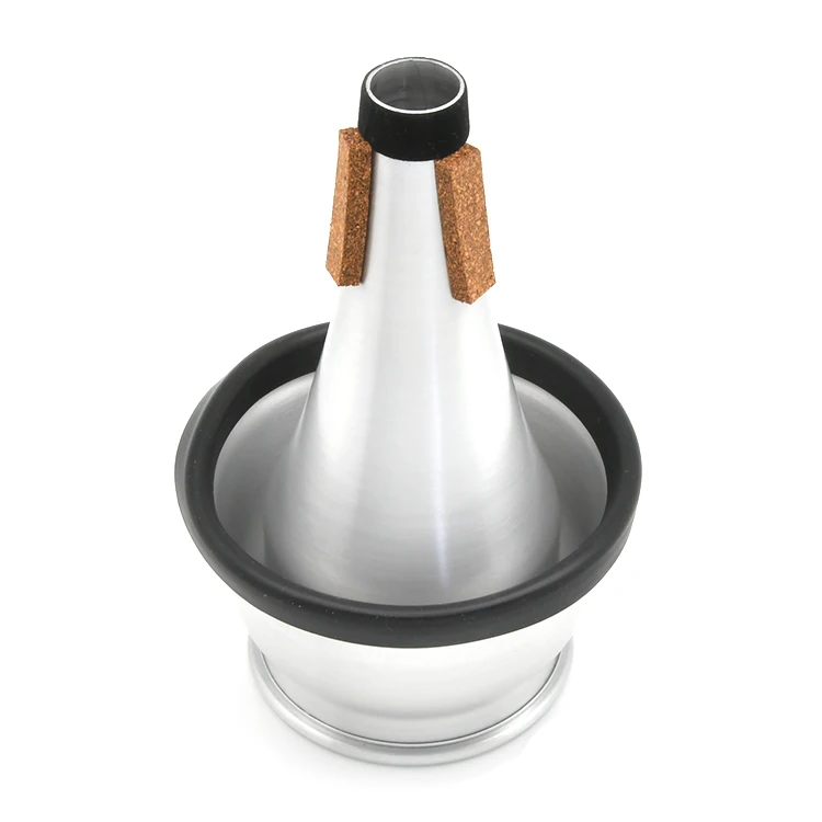 Wholesale aluminium alloy trumpet silencer/ mute
