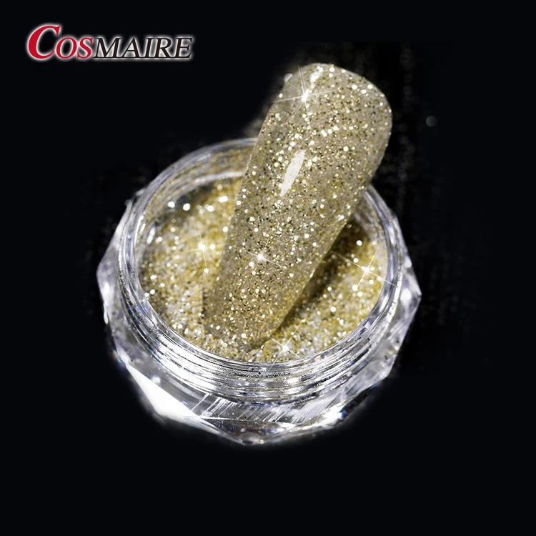 Crystal Powder Nail Glitter Sequin Reflective Glass Flash Effect Powder