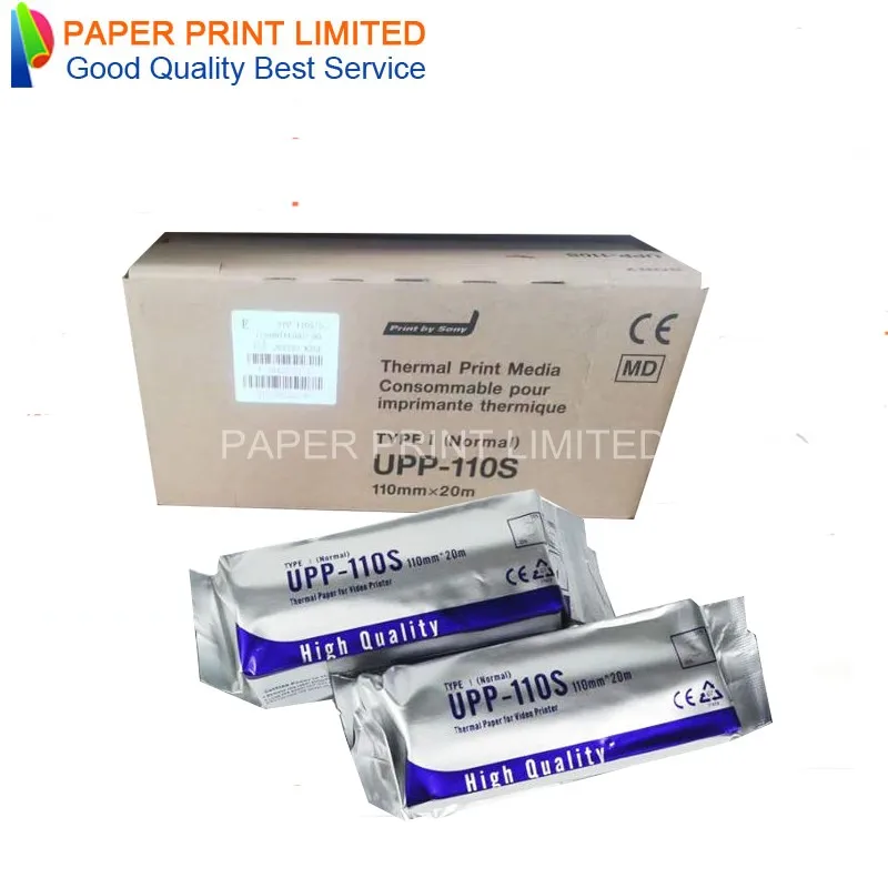 UPP-110S Medical Ultrasound Thermal Paper Roll Ultrasound Printer Paper For Sony Video Printer UP-890 UP-895 UP-897 Thermal Pr
