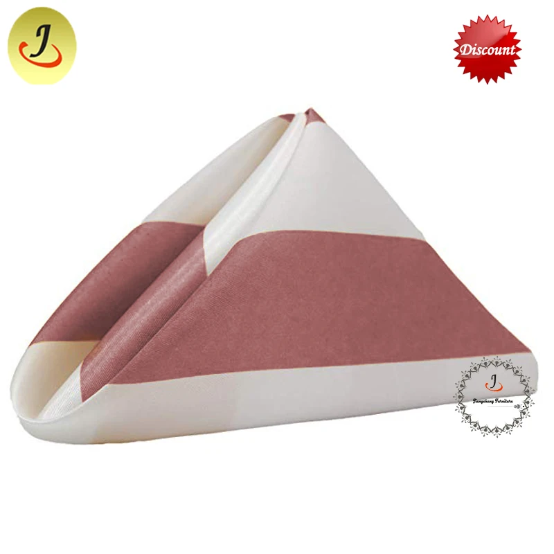JC-WN04 Wholesale price modern style luxury design colorful dining table napkin