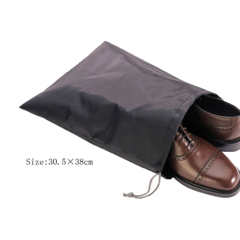 
Small cotton storage travel sports storage bag protective storage bag canvas drawstring shoe bag 
