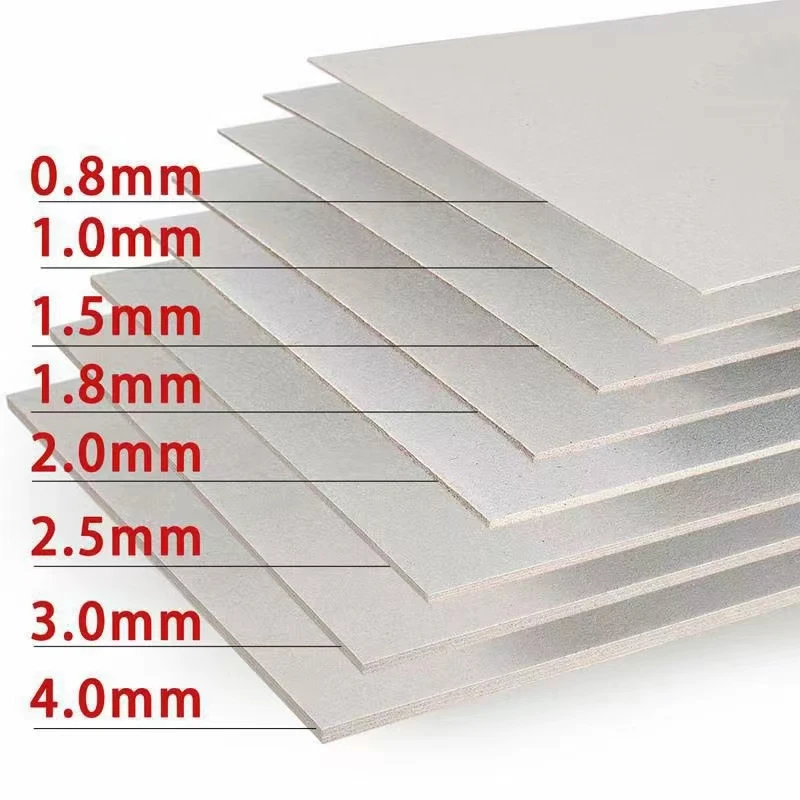 Factory in China 2.5mm Grey chipboard 3mm Book Binding Board Gray Cardboard
