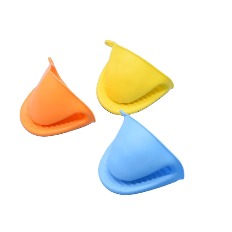 Anti hot oven gloves,Wholesale Finger use Heat insulation Kitchen tools Silicone hand clip