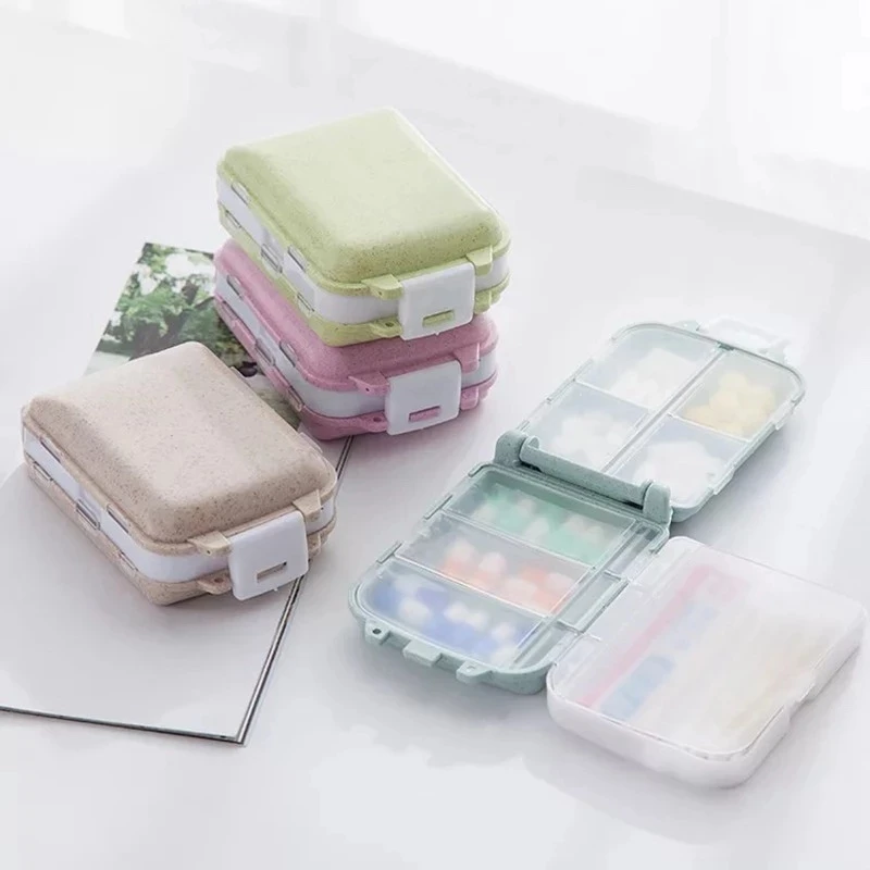 Fashionable Creative Sealed Three-layer Travel Divider 7 Day Small Pill Box