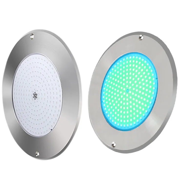 Super Slim Led Underwater Resin Filled Swimming Lgt Pool Light Transformer Ip68 Waterproof Rgb Pool Lights