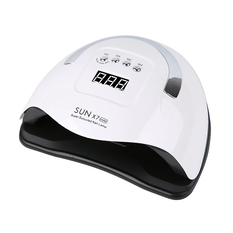 Quick Dry Privata Label Costom Logo 180W Smart Led Nail Lamp Gel Manicure Dryer Lamp