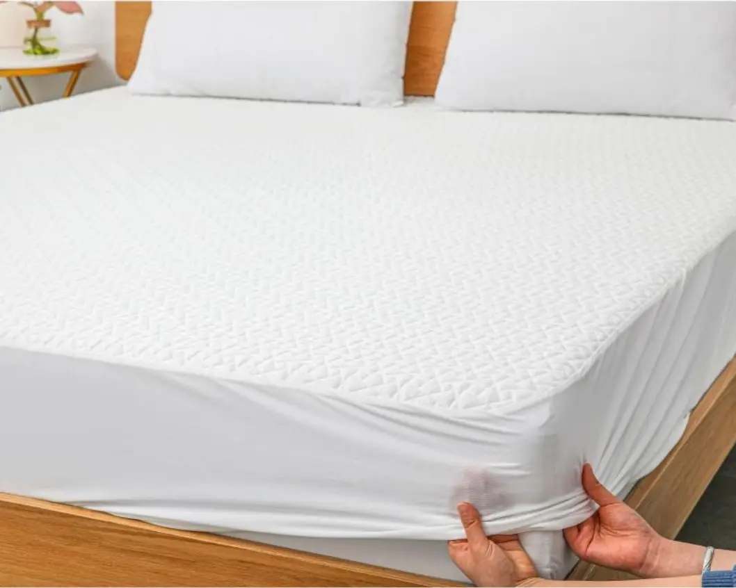 FSD-01 Waterproof Mattress Protector Regular Home Water Proofing Bedding Waterproof Mattress Cover Bamboo Waterproof Mattress